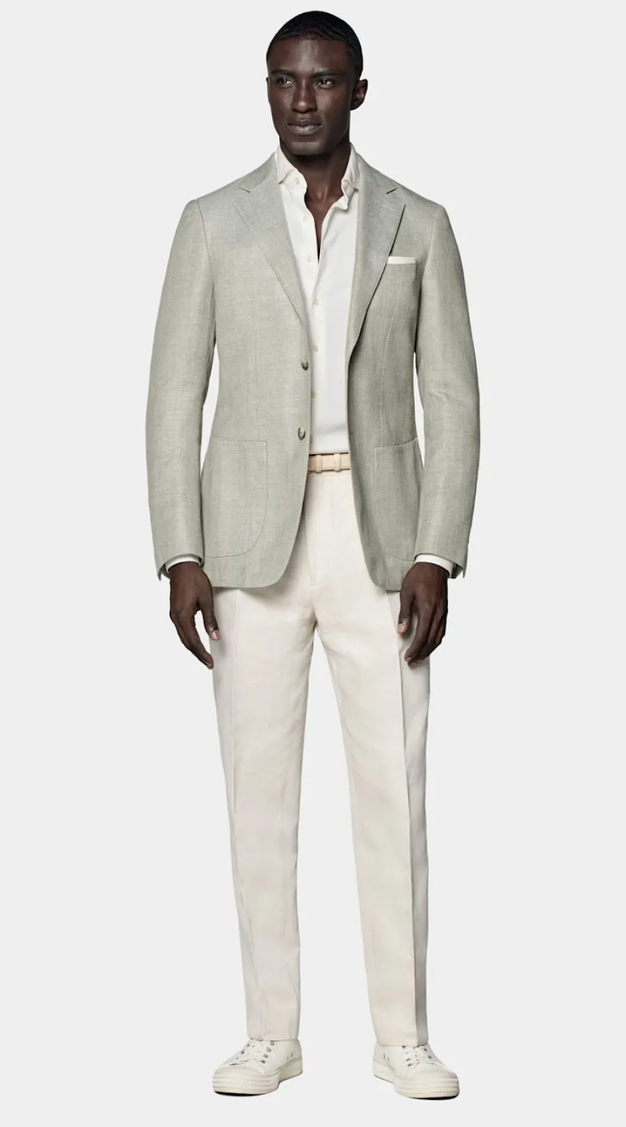 Suitsupply Blazer Havana coupe Tailored vert clair Best Sale