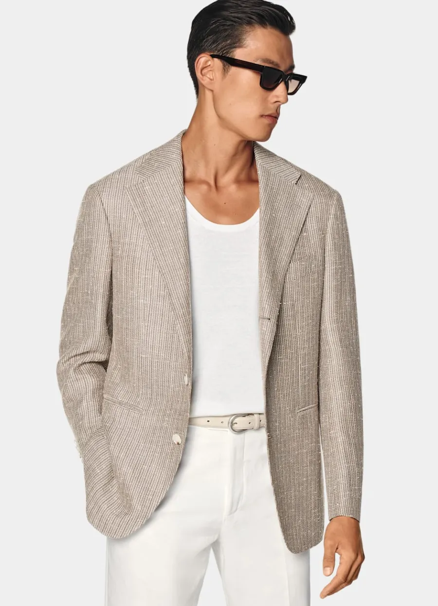 Suitsupply Blazer Roma coupe Relaxed taupe Online