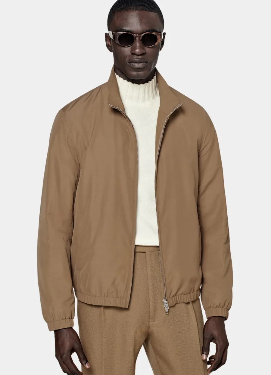 Suitsupply Bomber marron moyen Shop