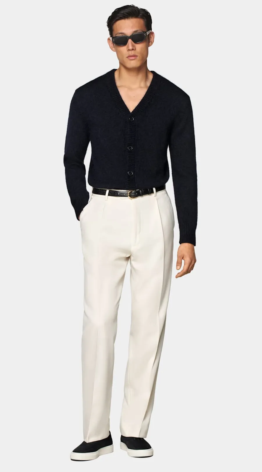 Suitsupply Cardigan bleu marine Navy Best Sale