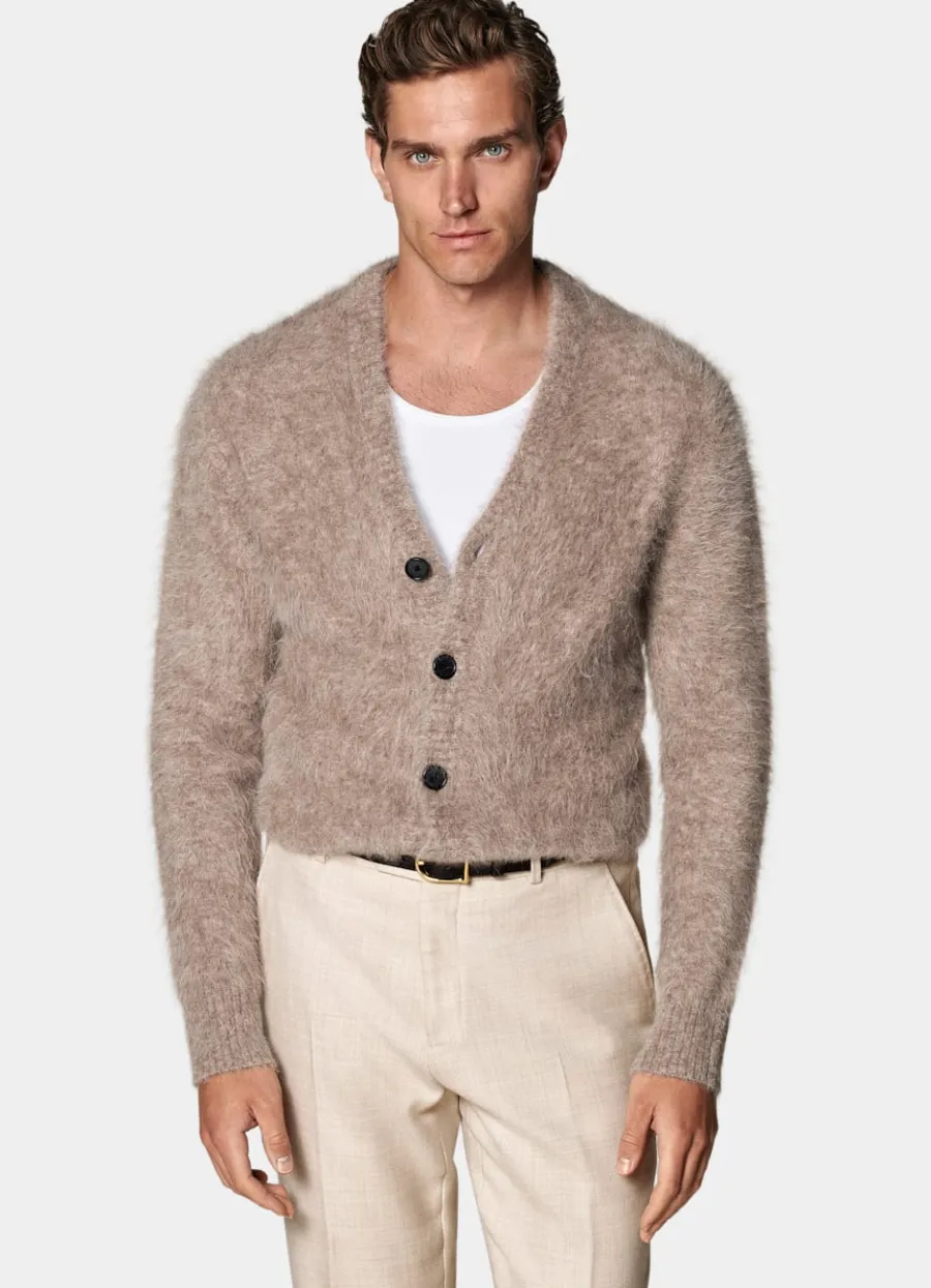 Suitsupply Cardigan marron moyen Store