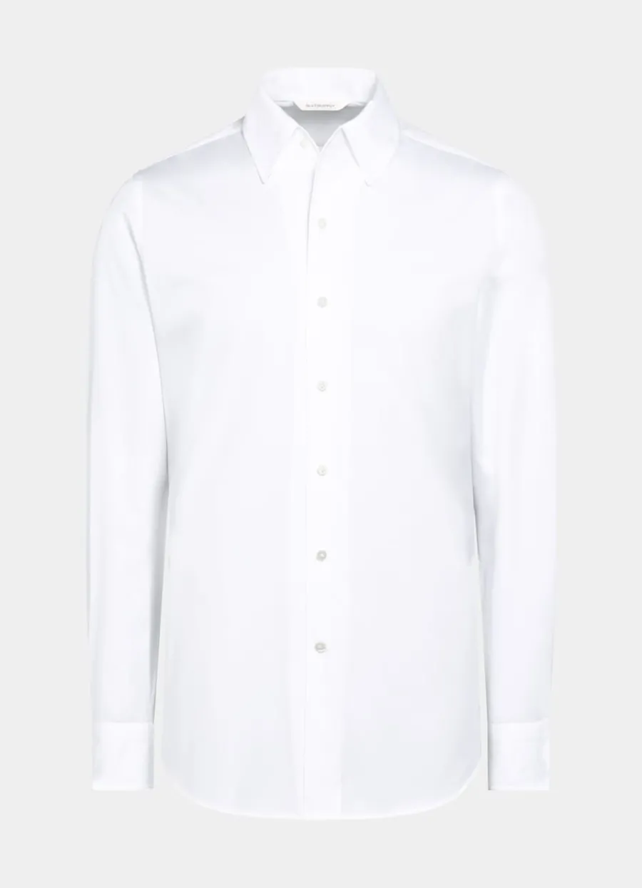 Suitsupply Chemise coupe Tailored à col classique d'une seule pièce blanche White Online