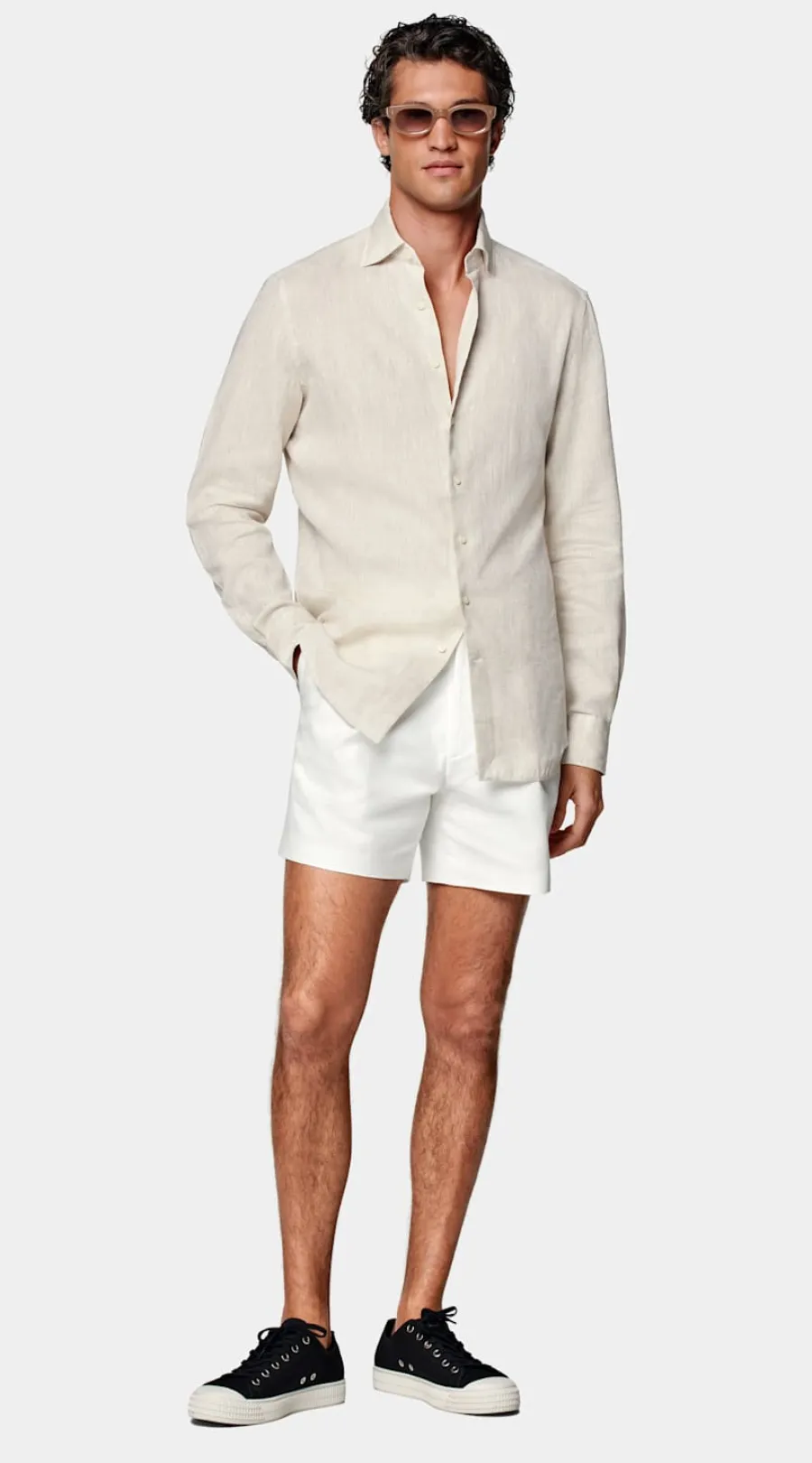 Suitsupply Chemise coupe Tailored sable Sand Cheap