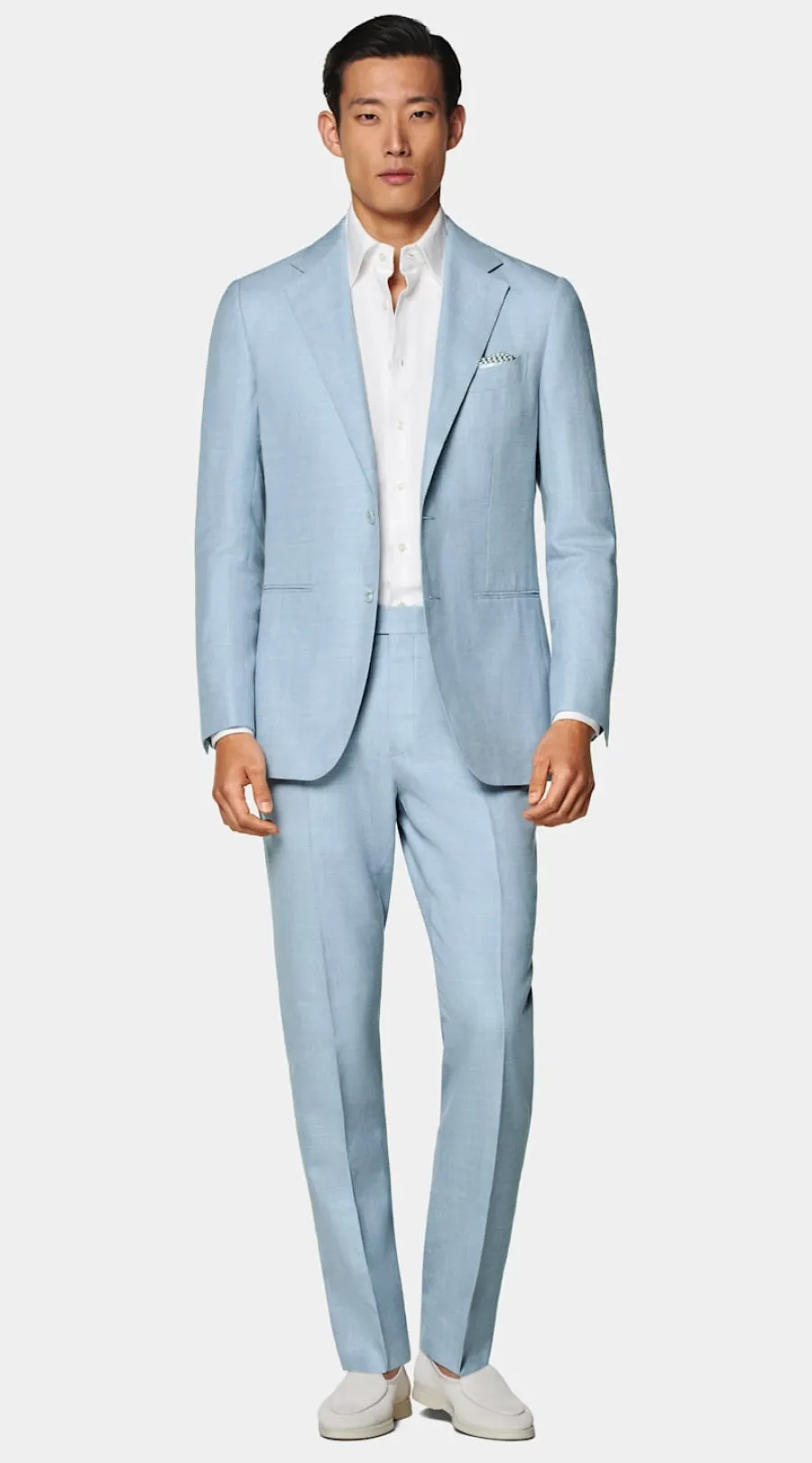 Suitsupply Costume Havana coupe Tailored bleu clair Light Blue Shop