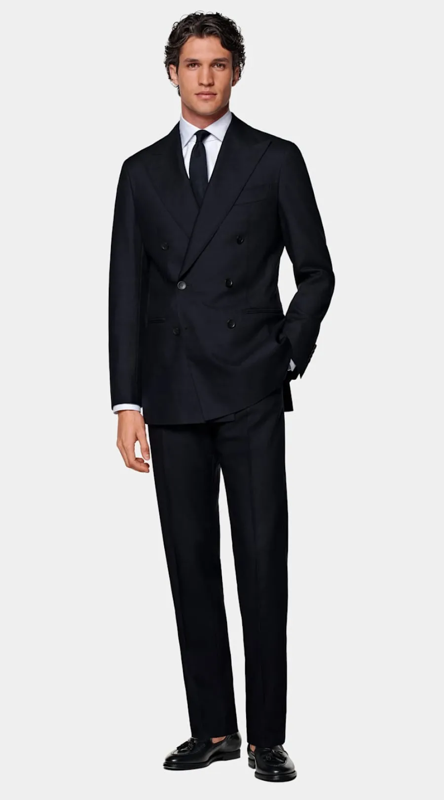 Suitsupply Costume Havana coupe Tailored bleu marine Online