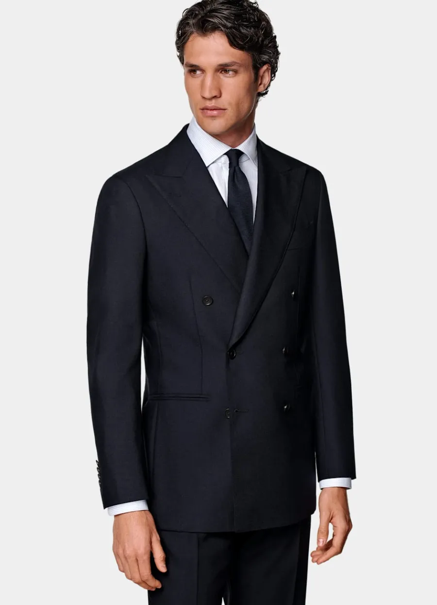 Suitsupply Costume Havana coupe Tailored bleu marine Online