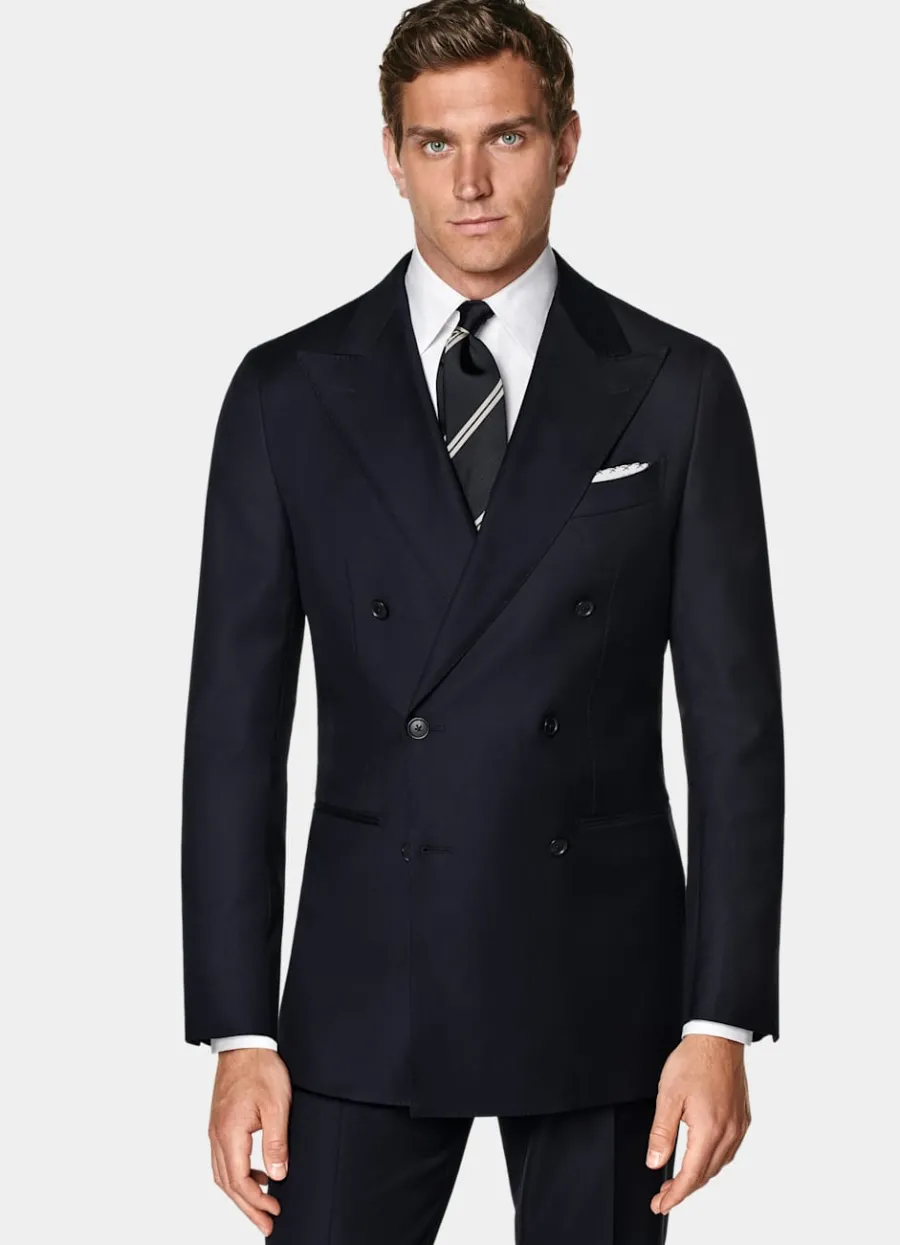 Suitsupply Costume Havana coupe Tailored bleu marine Online