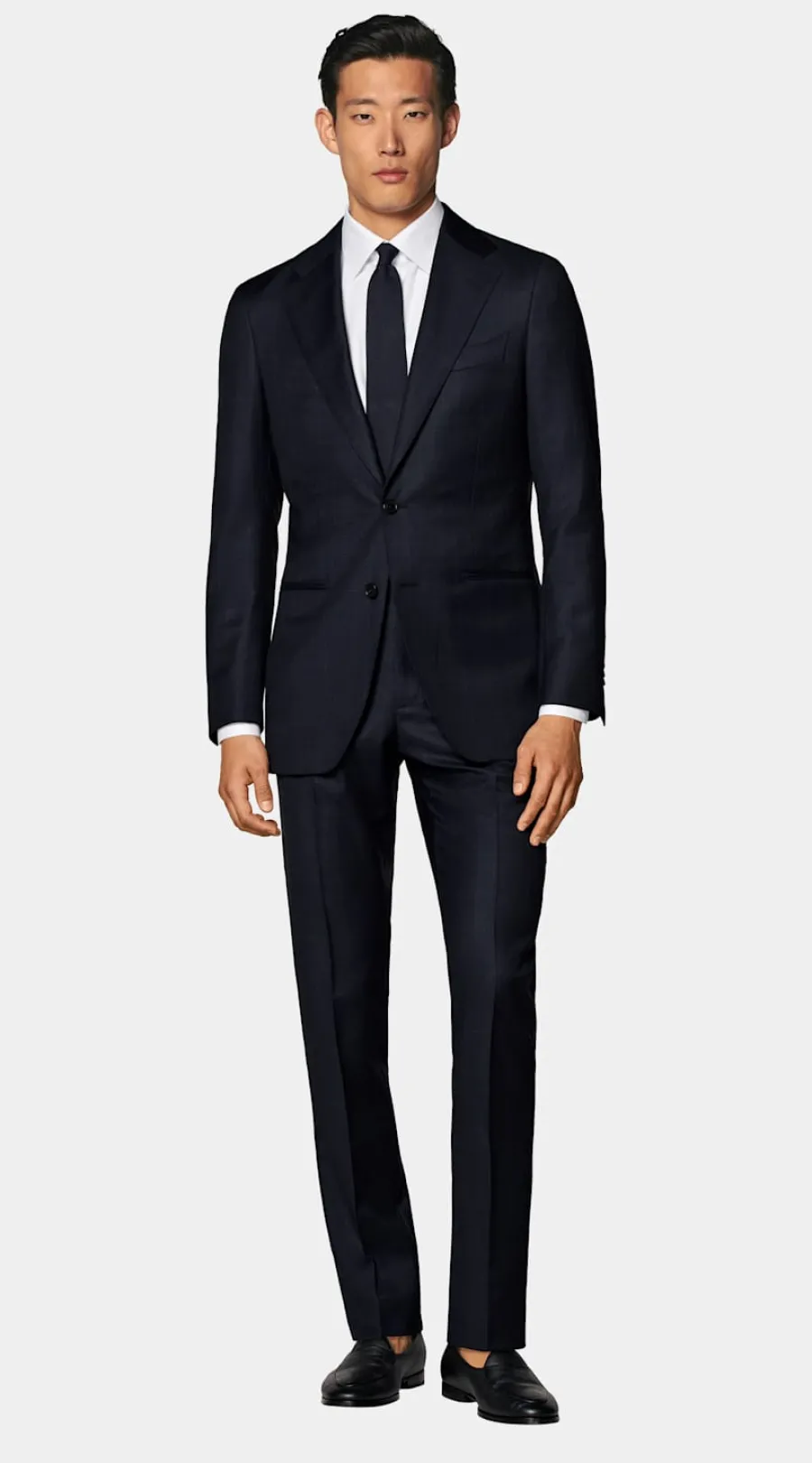 Suitsupply Costume Havana coupe Tailored bleu marine à carreaux Store