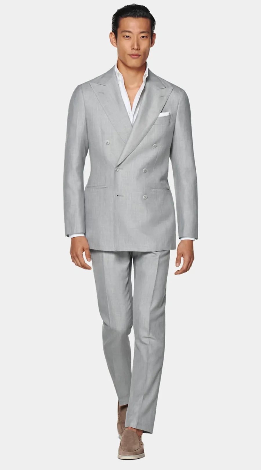 Suitsupply Costume Havana coupe Tailored gris clair Fashion