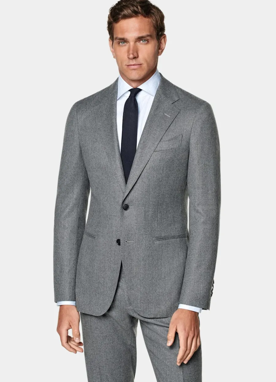 Suitsupply Costume Havana coupe Tailored gris moyen Mid Grey Online