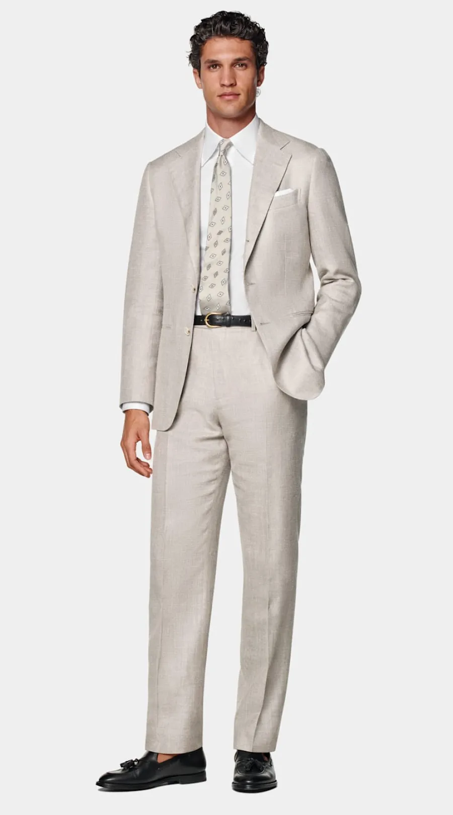 Suitsupply Costume Havana coupe Tailored taupe clair Online