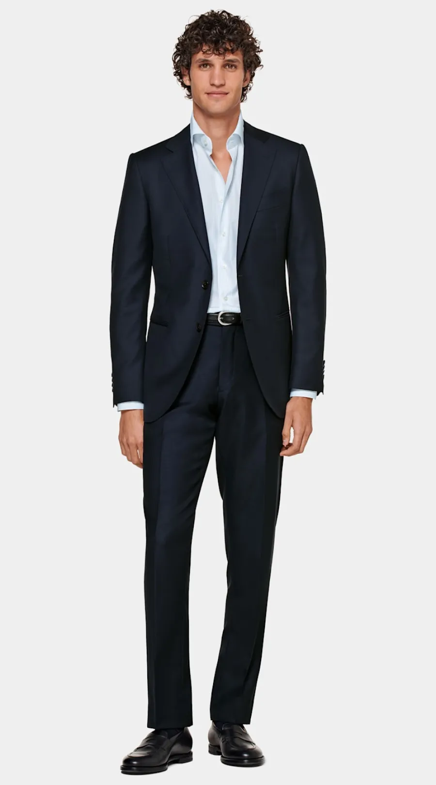 Suitsupply Costume Lazio coupe Tailored bleu marine Online