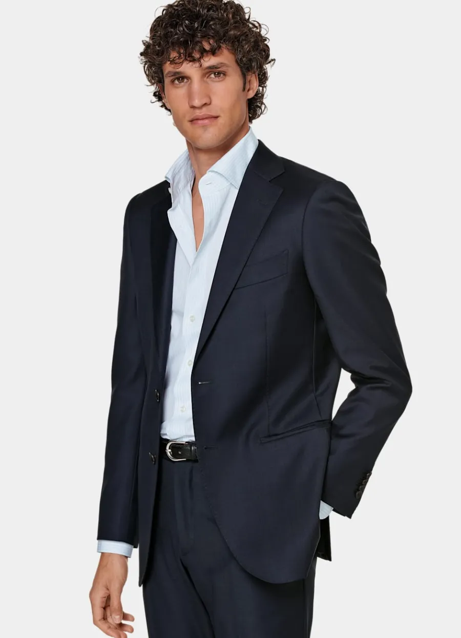 Suitsupply Costume Lazio coupe Tailored bleu marine Online