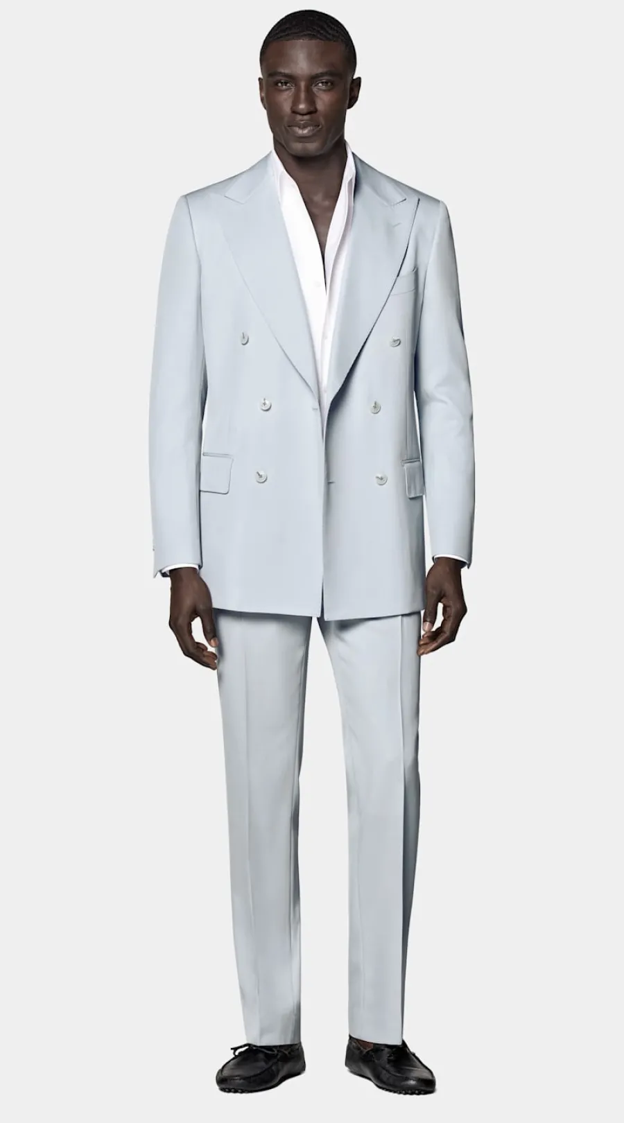 Suitsupply Costume Milano coupe Tailored bleu clair Best Sale