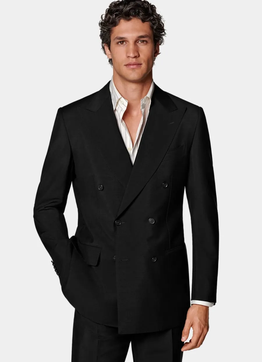 Suitsupply Costume Milano coupe Tailored noir Black Shop