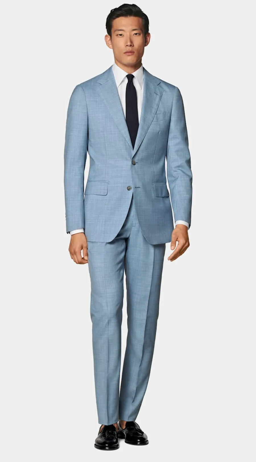 Suitsupply Costume Perennial Havana coupe Tailored bleu clair Light Blue New