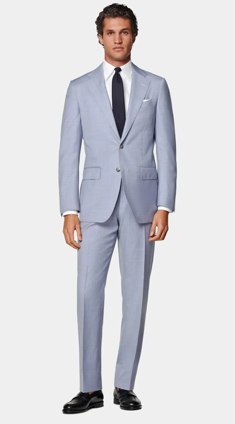 Suitsupply Costume Perennial Havana coupe Tailored bleu clair Sale