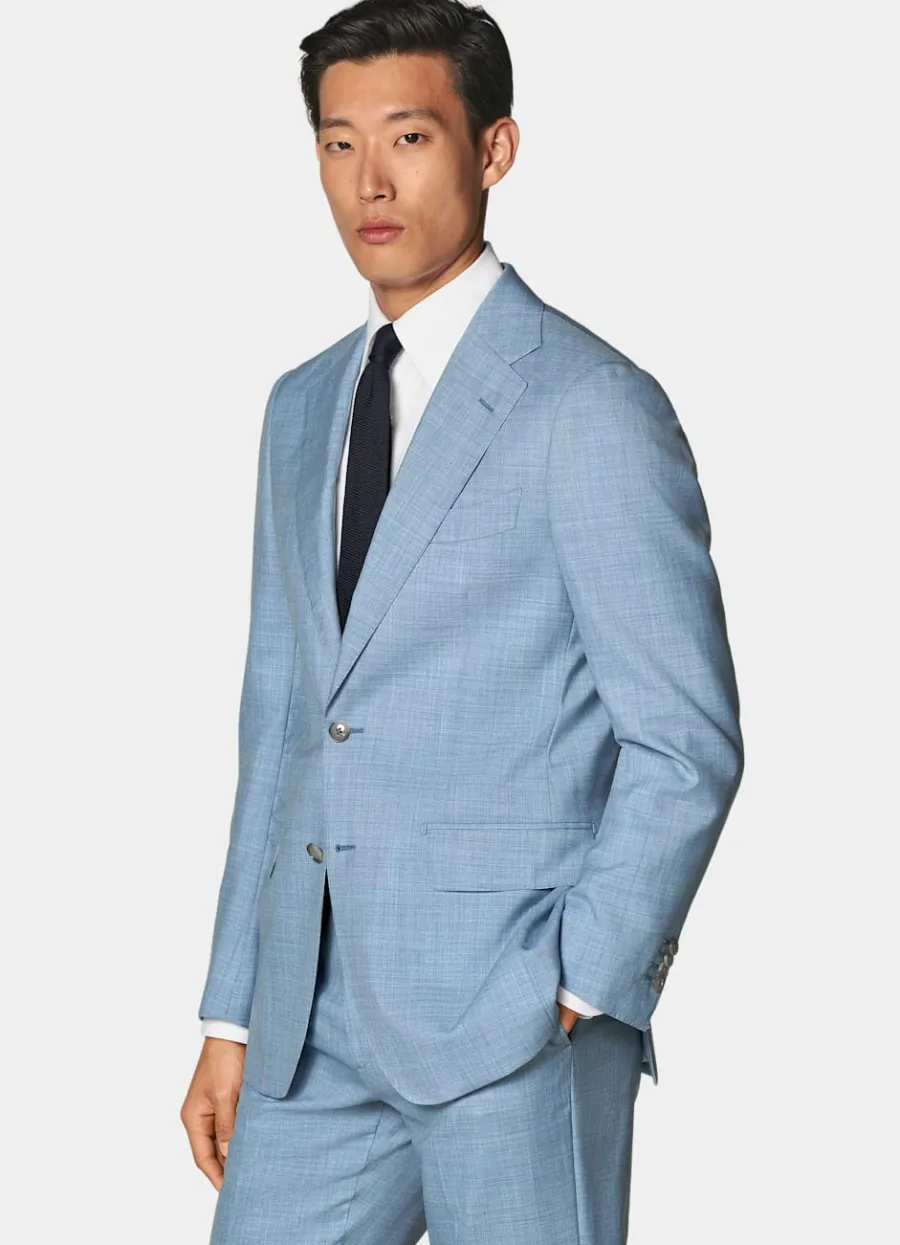 Suitsupply Costume Perennial Havana coupe Tailored bleu clair Light Blue New