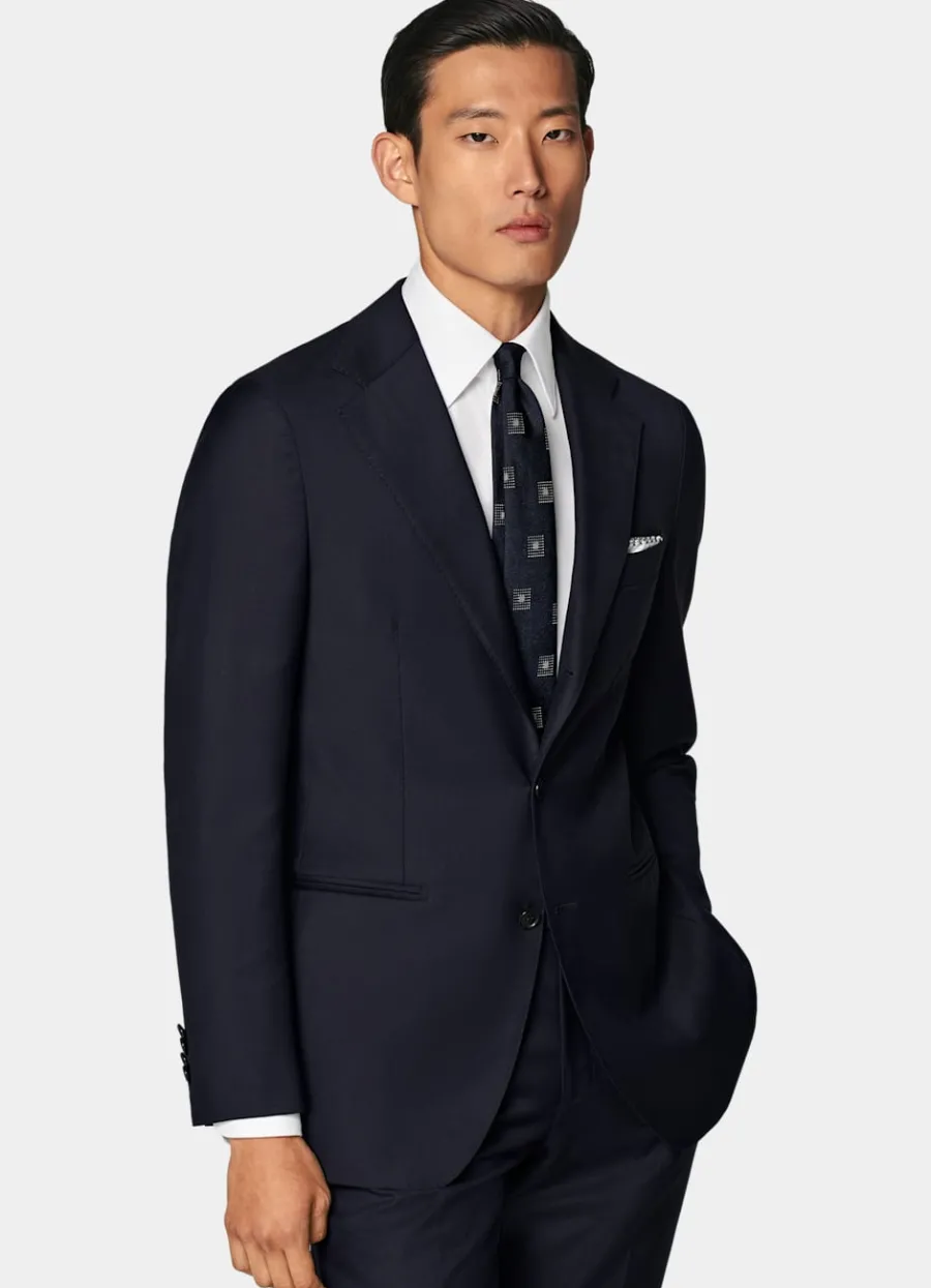 Suitsupply Costume Perennial Havana coupe Tailored bleu marine Navy Online