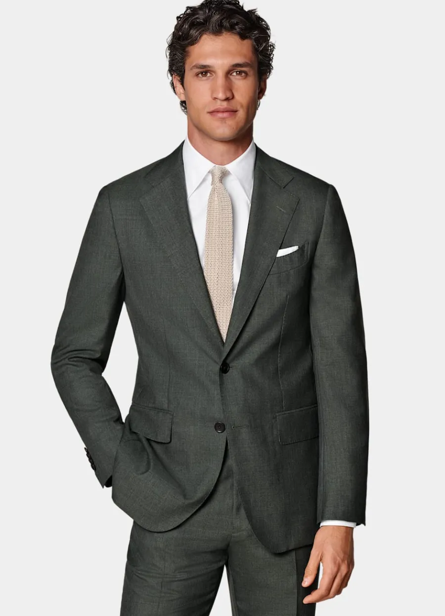 Suitsupply Costume Perennial Havana coupe Tailored vert foncé Online