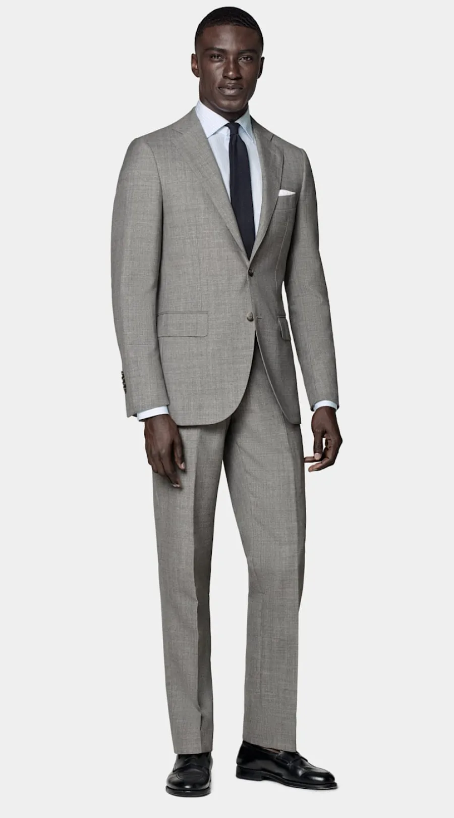 Suitsupply Costume Perennial Lazio coupe Tailored gris clair Light Grey Shop