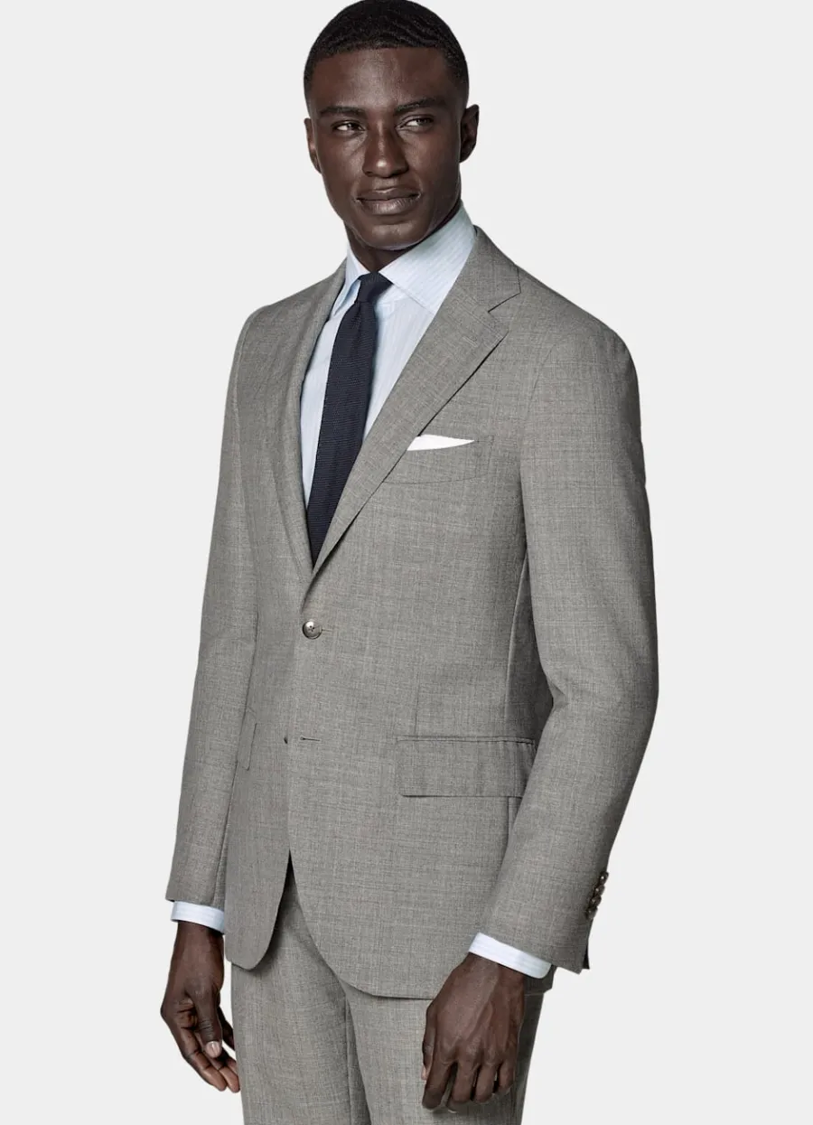 Suitsupply Costume Perennial Lazio coupe Tailored gris clair Light Grey Shop