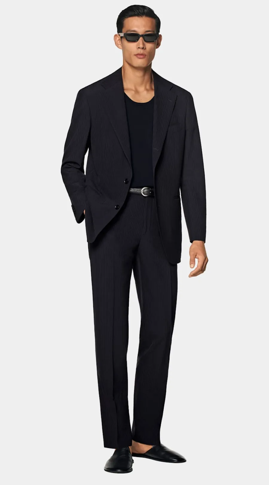 Suitsupply Costume Roma coupe Relaxed bleu marine Best