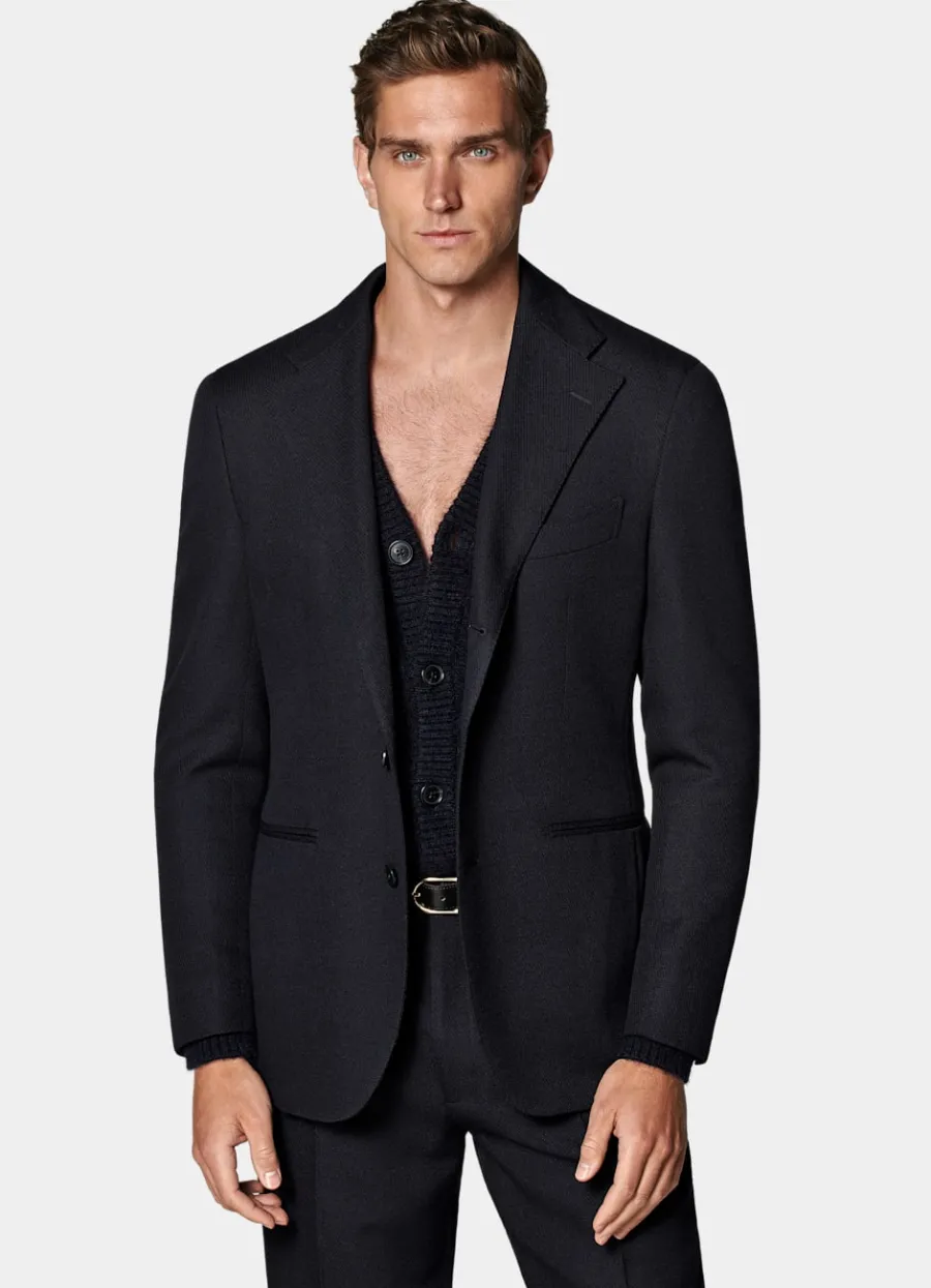 Suitsupply Costume Roma coupe Relaxed bleu marine Sale