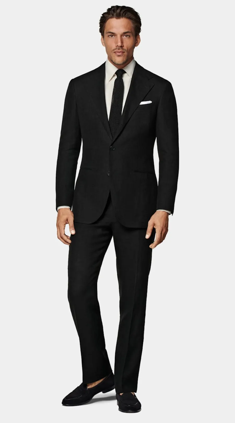 Suitsupply Costume Roma coupe Relaxed noir Black Store