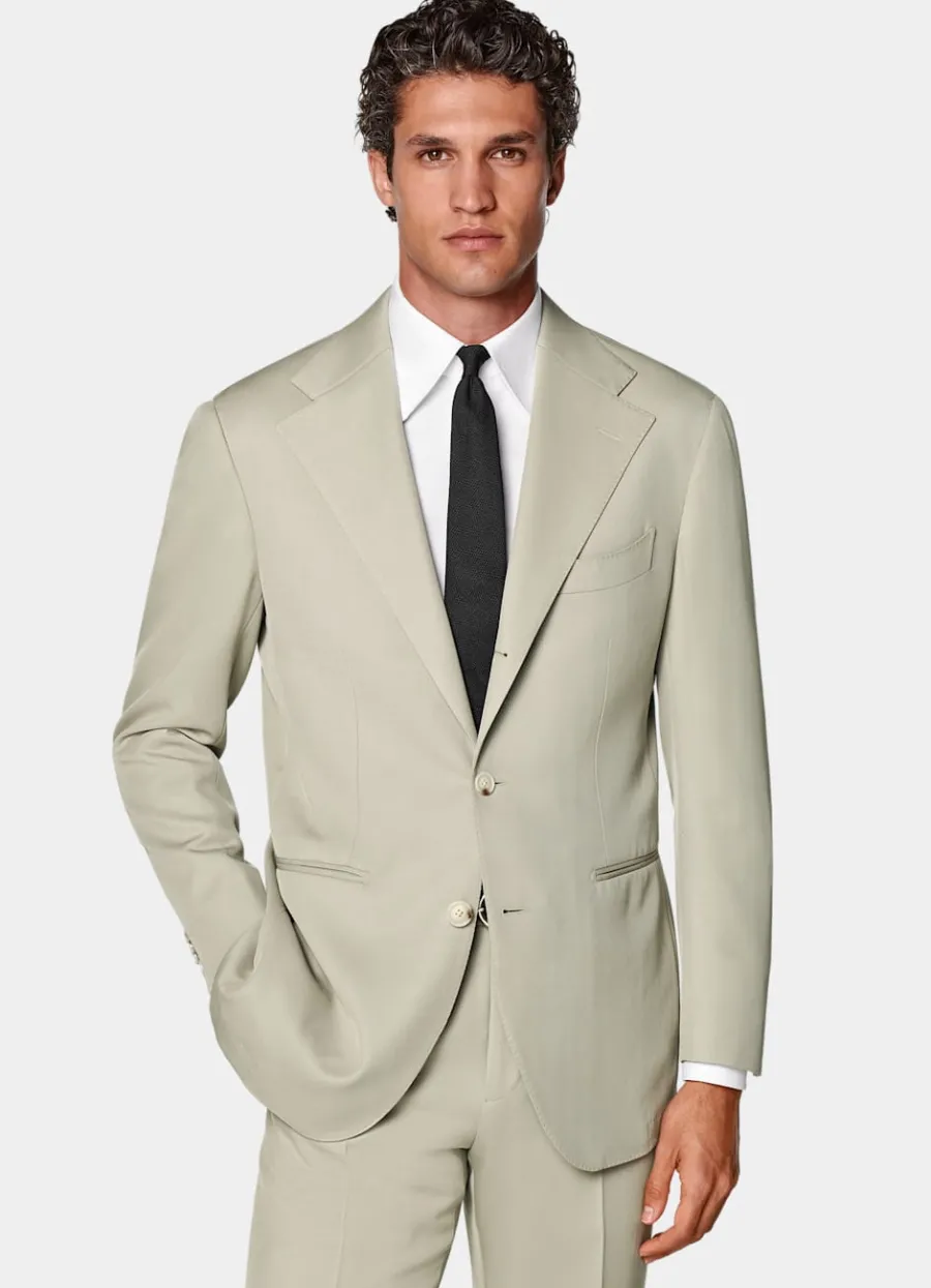 Suitsupply Costume Roma coupe Relaxed vert clair Fashion