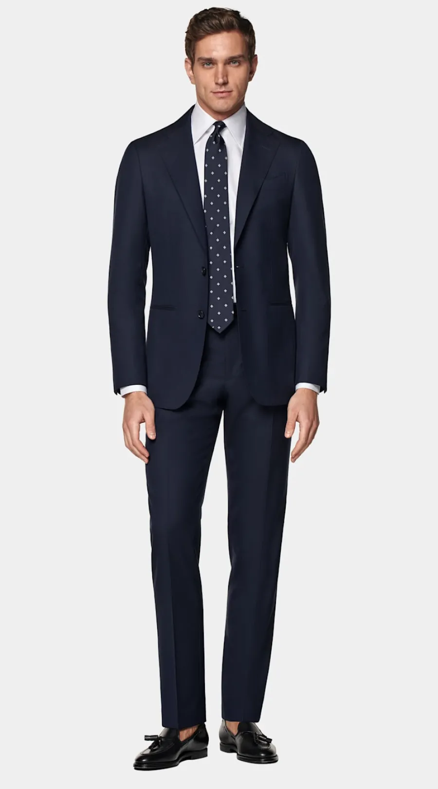 Suitsupply Costume sur mesure Custom Made bleu marine Flash Sale