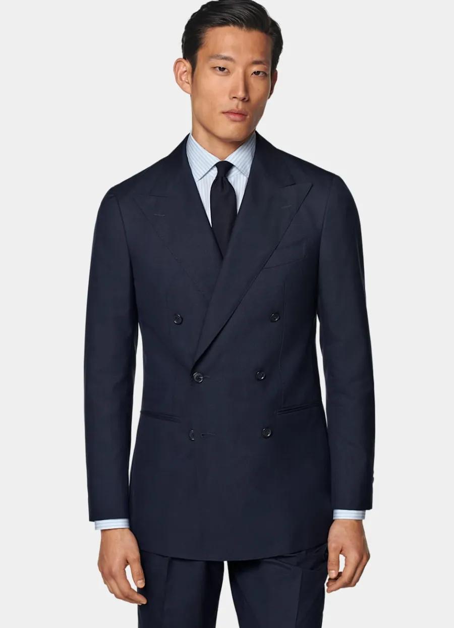 Suitsupply Costume sur mesure Custom Made bleu marine New