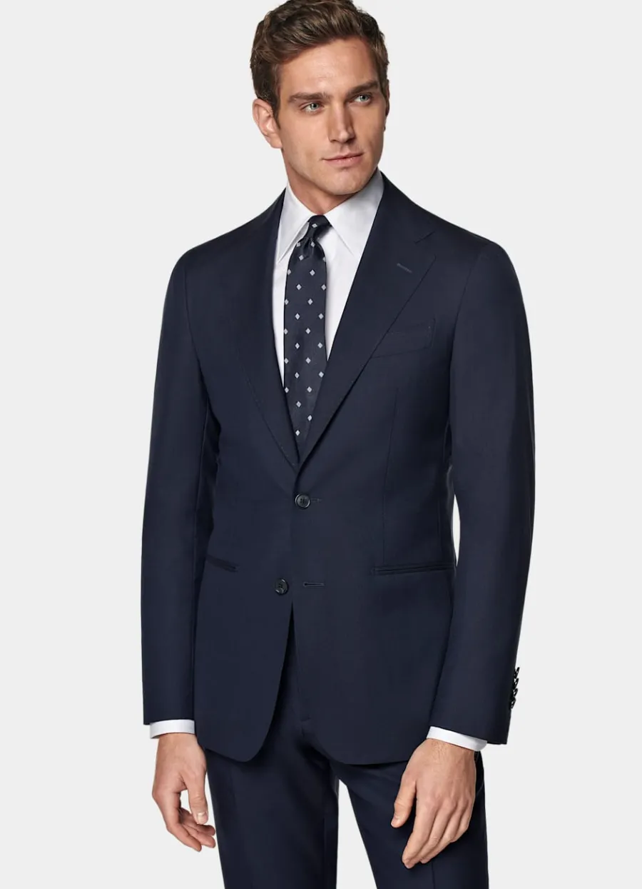 Suitsupply Costume sur mesure Custom Made bleu marine Flash Sale