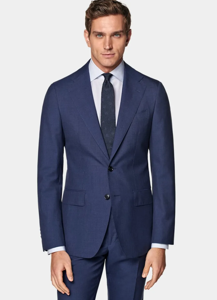 Suitsupply Costume sur mesure Custom Made bleu moyen Hot