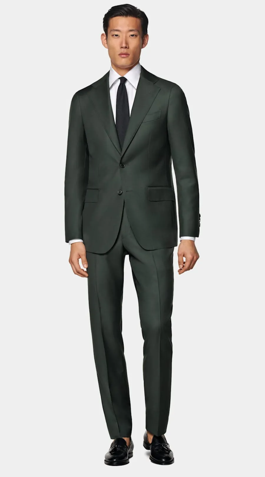 Suitsupply Costume sur mesure Custom Made vert foncé Fashion