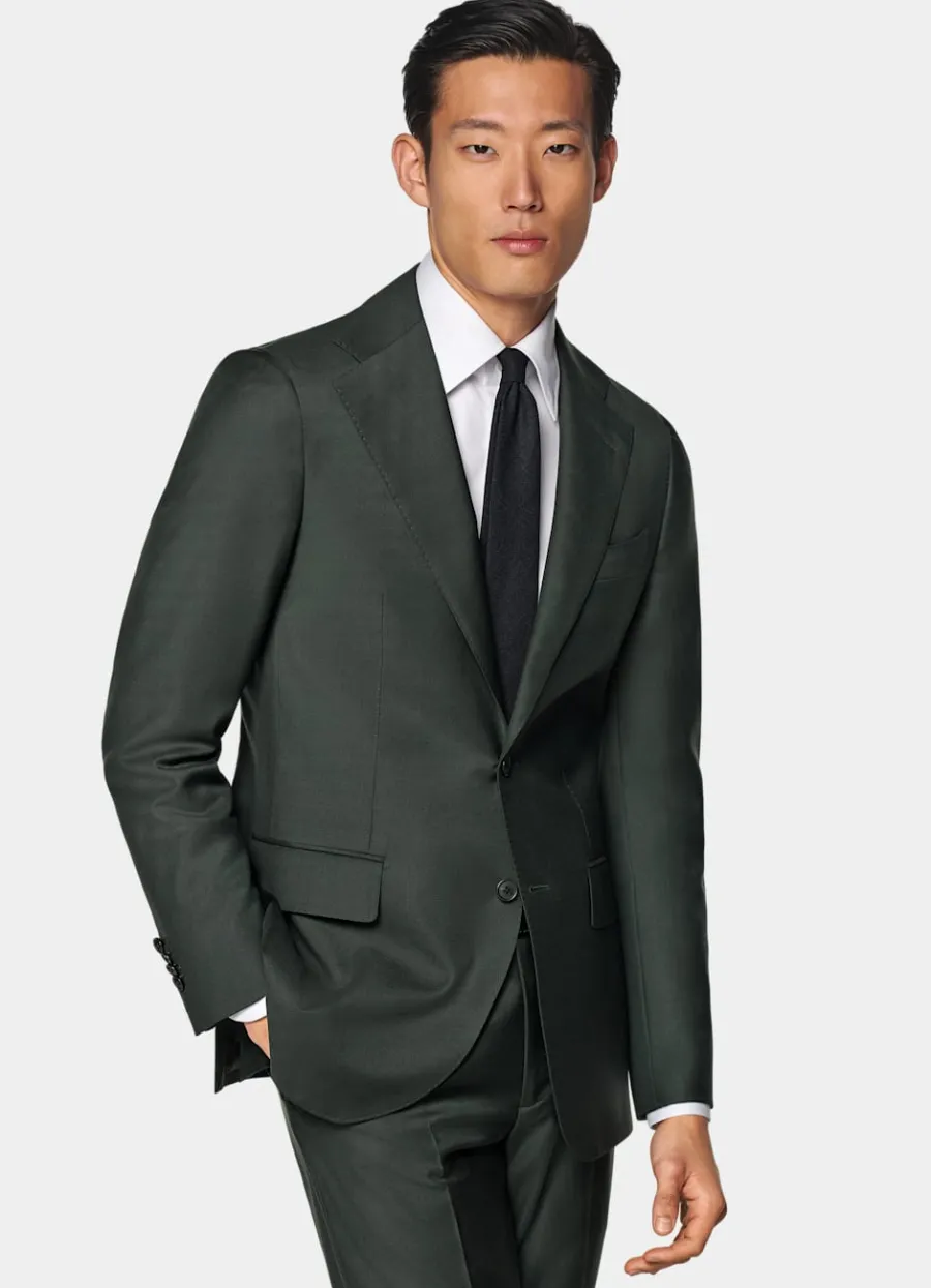 Suitsupply Costume sur mesure Custom Made vert foncé Fashion