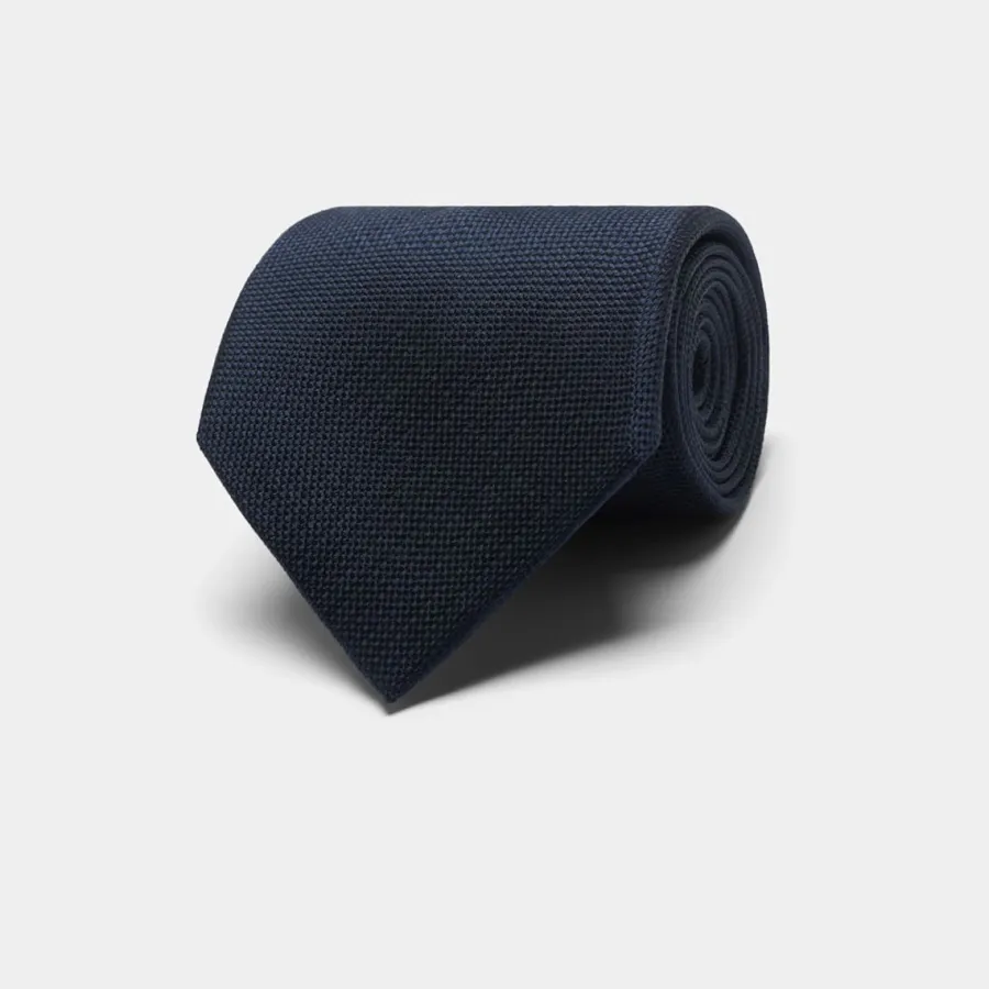 Suitsupply Cravate bleu marine Navy Fashion