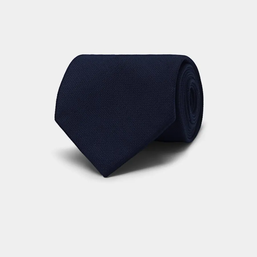 Suitsupply Cravate bleu marine Navy Shop