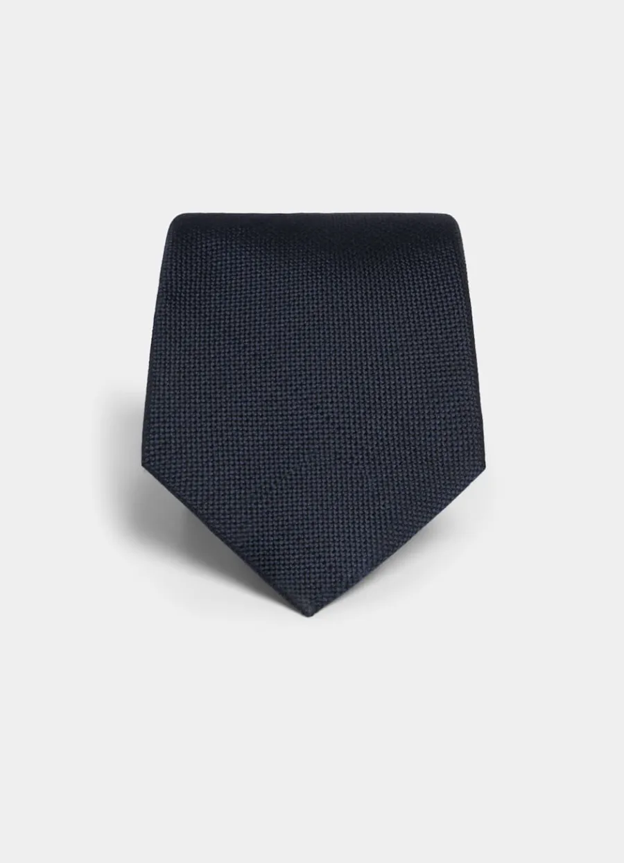 Suitsupply Cravate bleu marine Navy Fashion