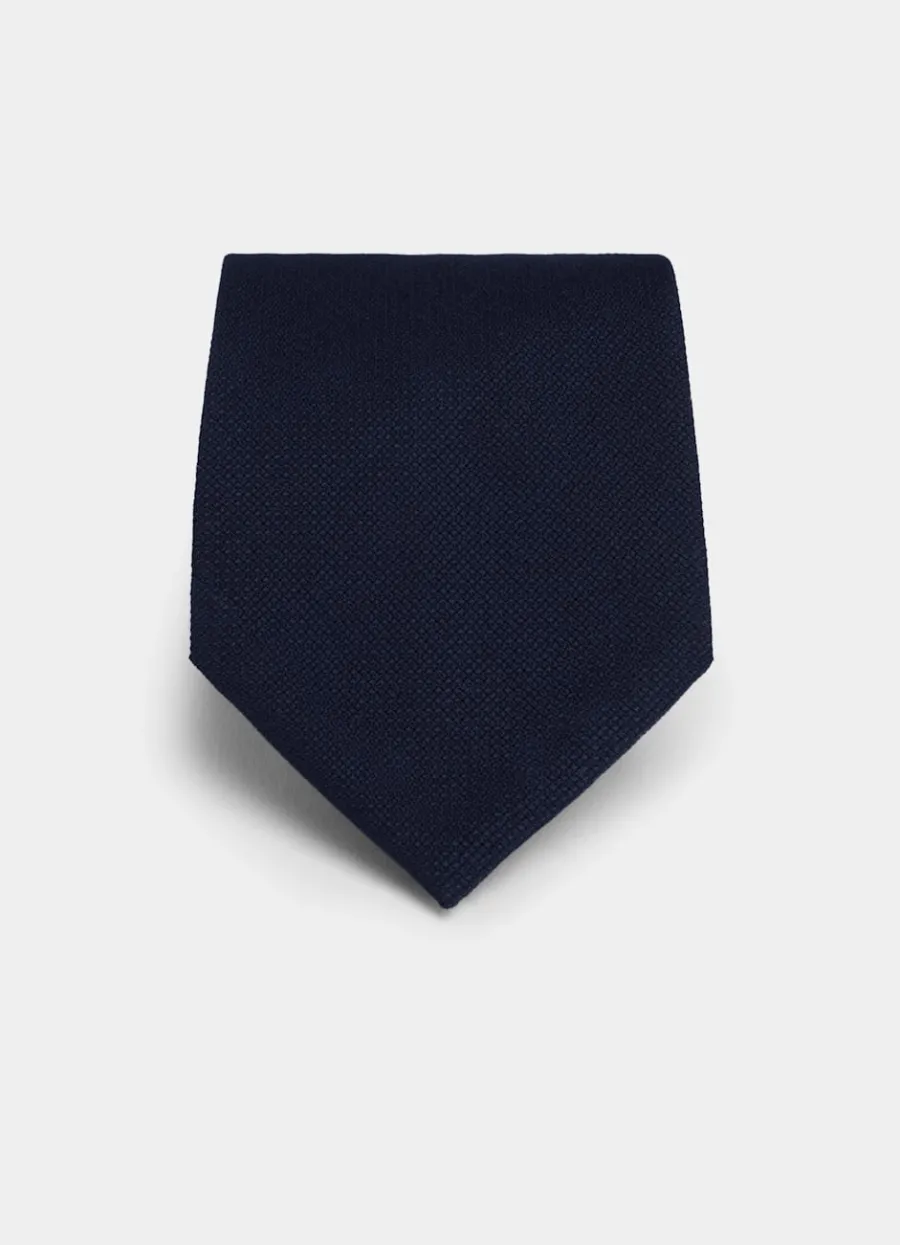 Suitsupply Cravate bleu marine Navy Shop