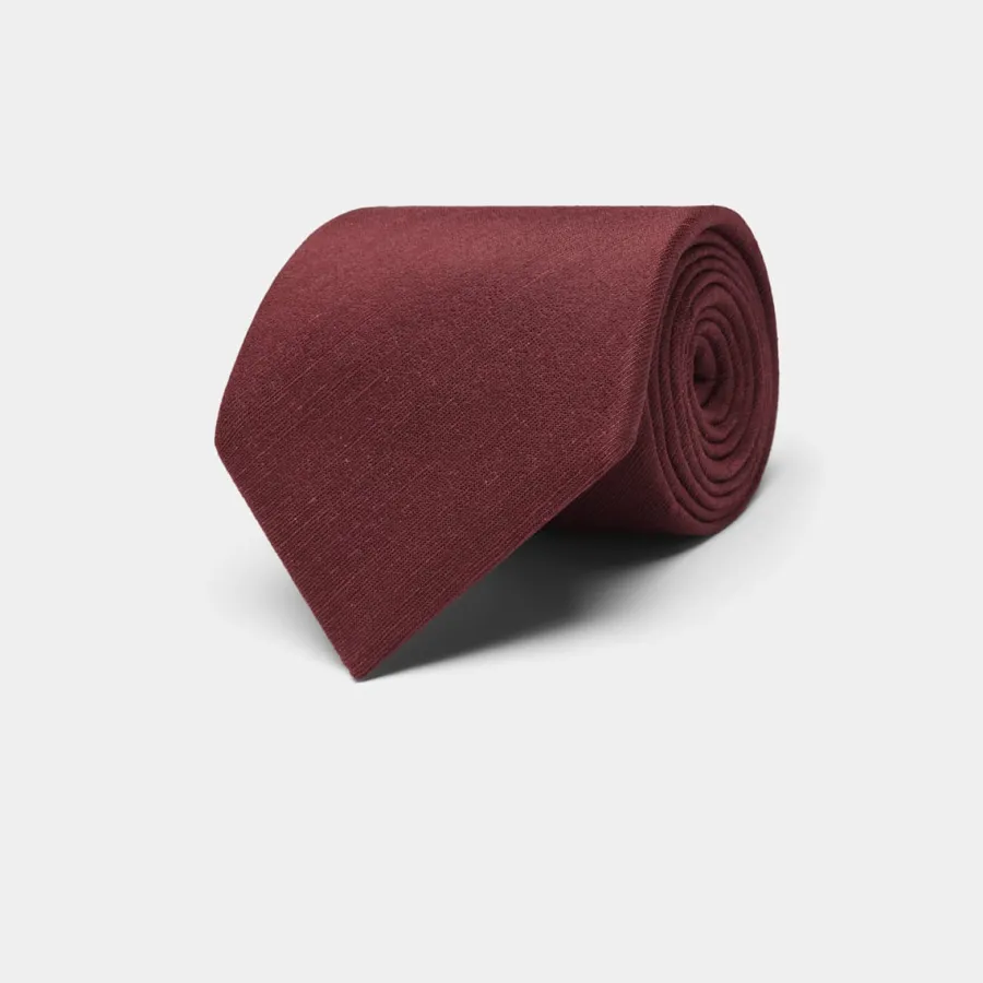 Suitsupply Cravate bordeaux Burgundy Online