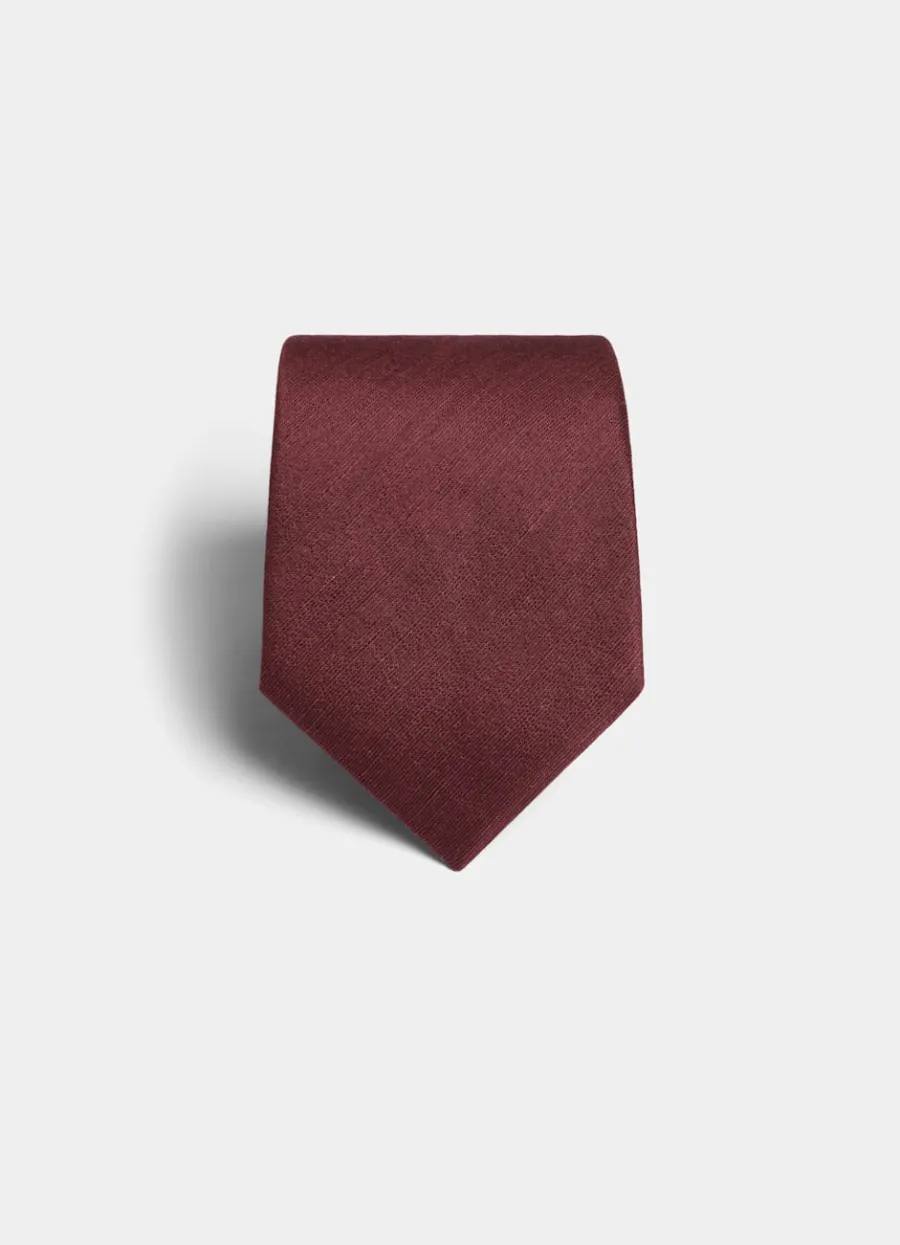 Suitsupply Cravate bordeaux Burgundy Online