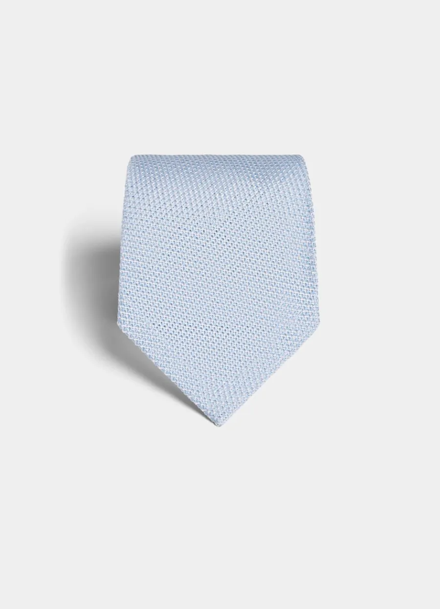 Suitsupply Cravate grenadine bleu clair Light Blue Best