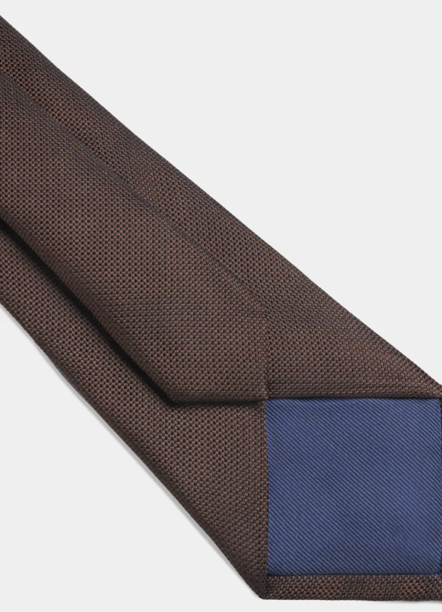 Suitsupply Cravate marron Brown Fashion