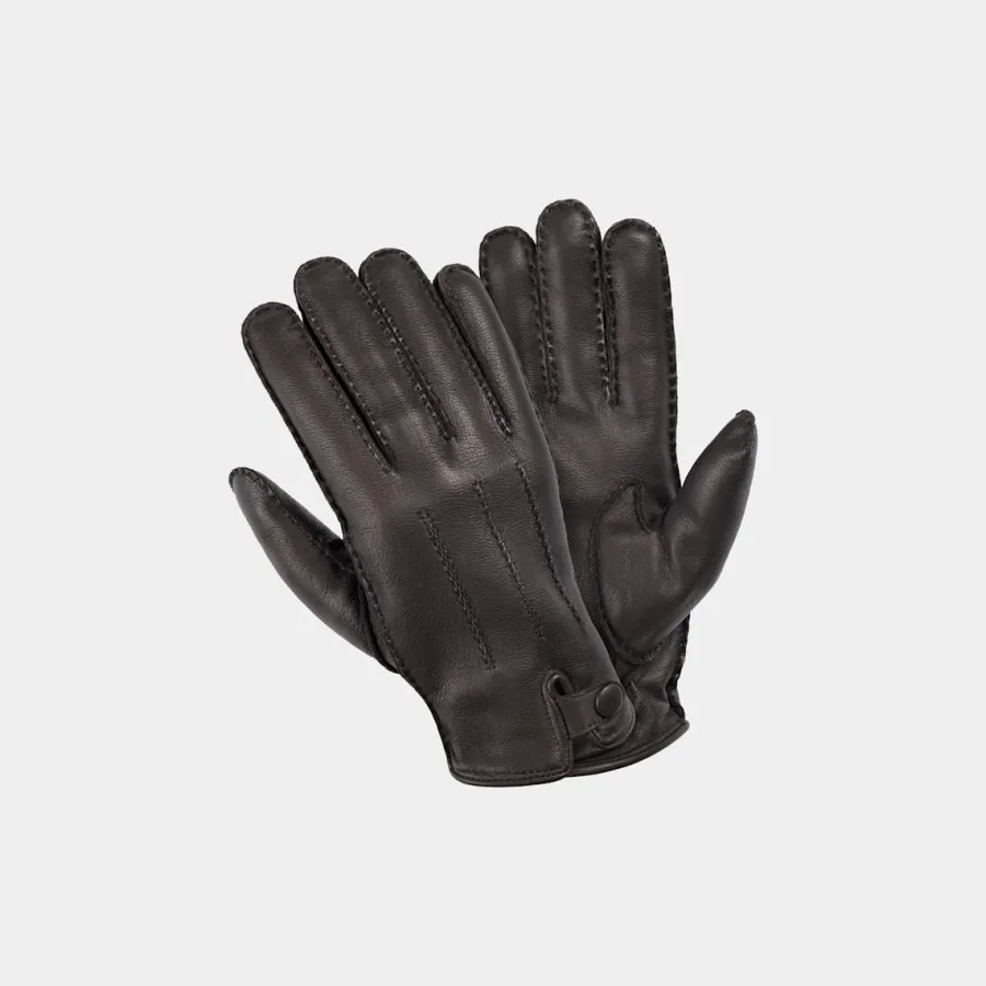 Suitsupply Gants marron Hot