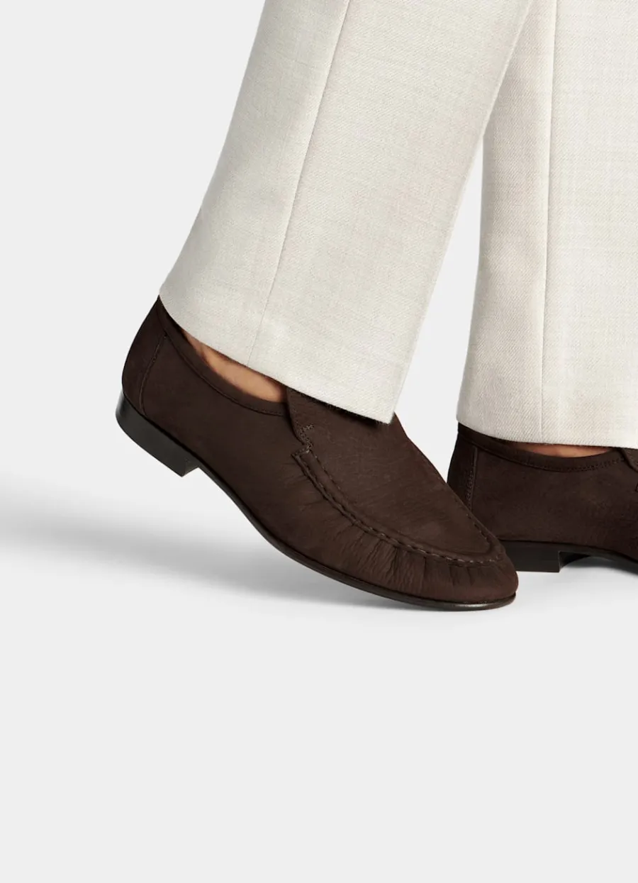 Suitsupply Mocassins marron foncé Flash Sale