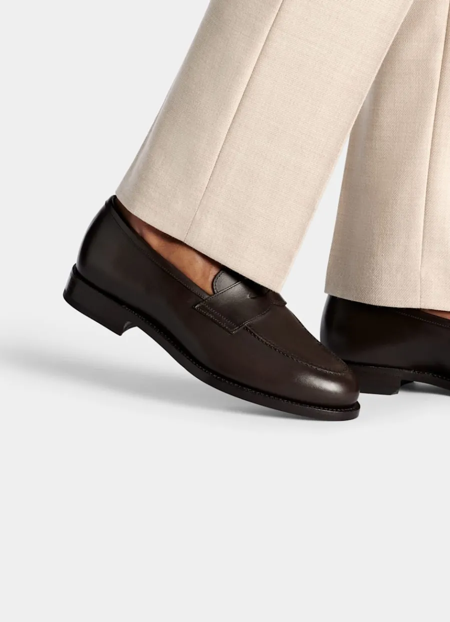 Suitsupply Mocassins marron foncé Dark Brown Hot