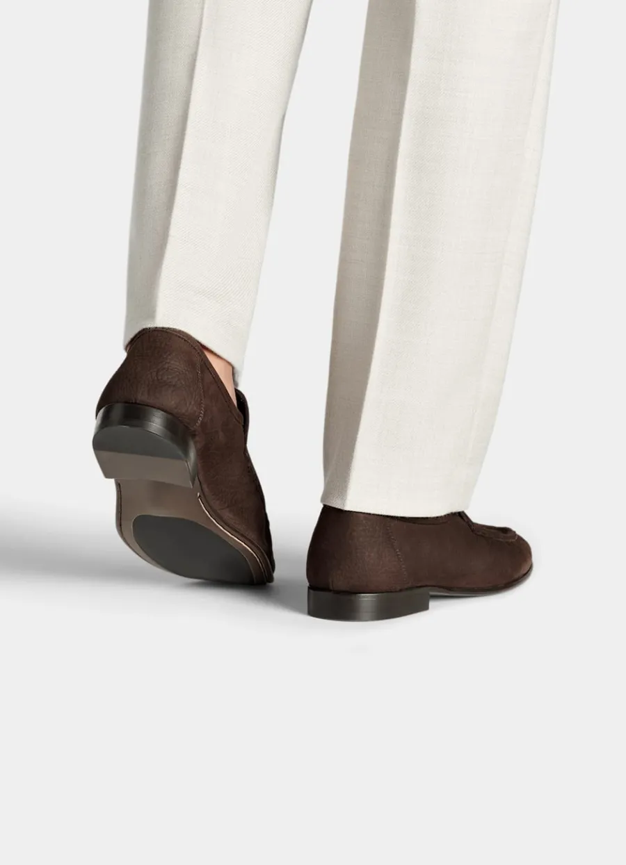 Suitsupply Mocassins marron foncé Flash Sale