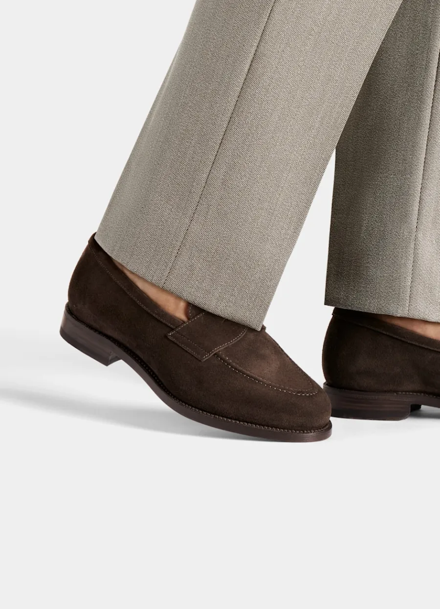 Suitsupply Mocassins Penny marron foncé Dark Brown Store