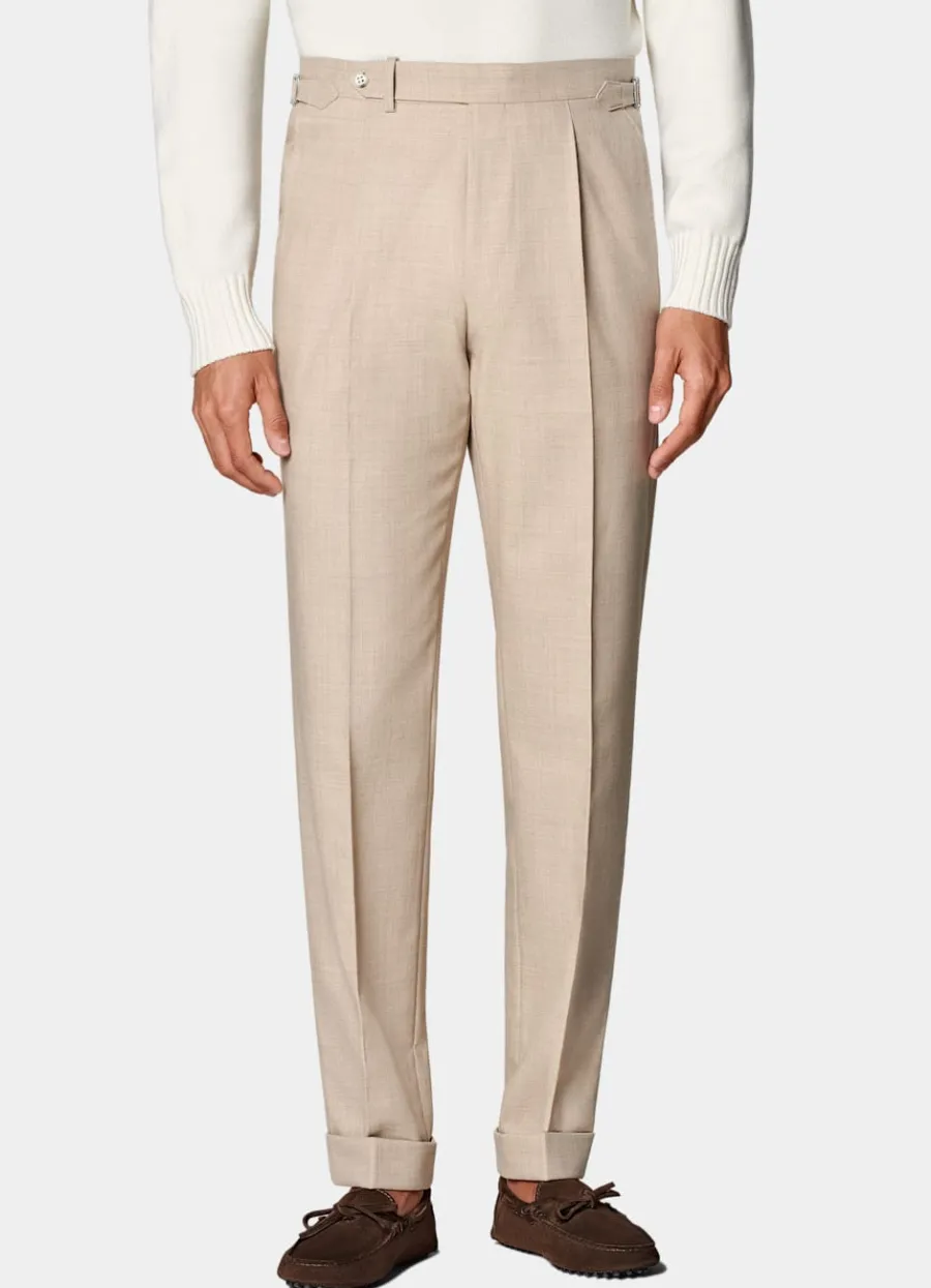 Suitsupply Pantalon Slim Leg Tapered sable Sand Flash Sale